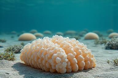 A group of large, healthy scallops on the ocean floor, ready for sustainable harvest.